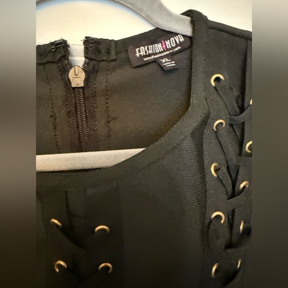 Fashion Nova Bandage Dress - Picture 2 of 4